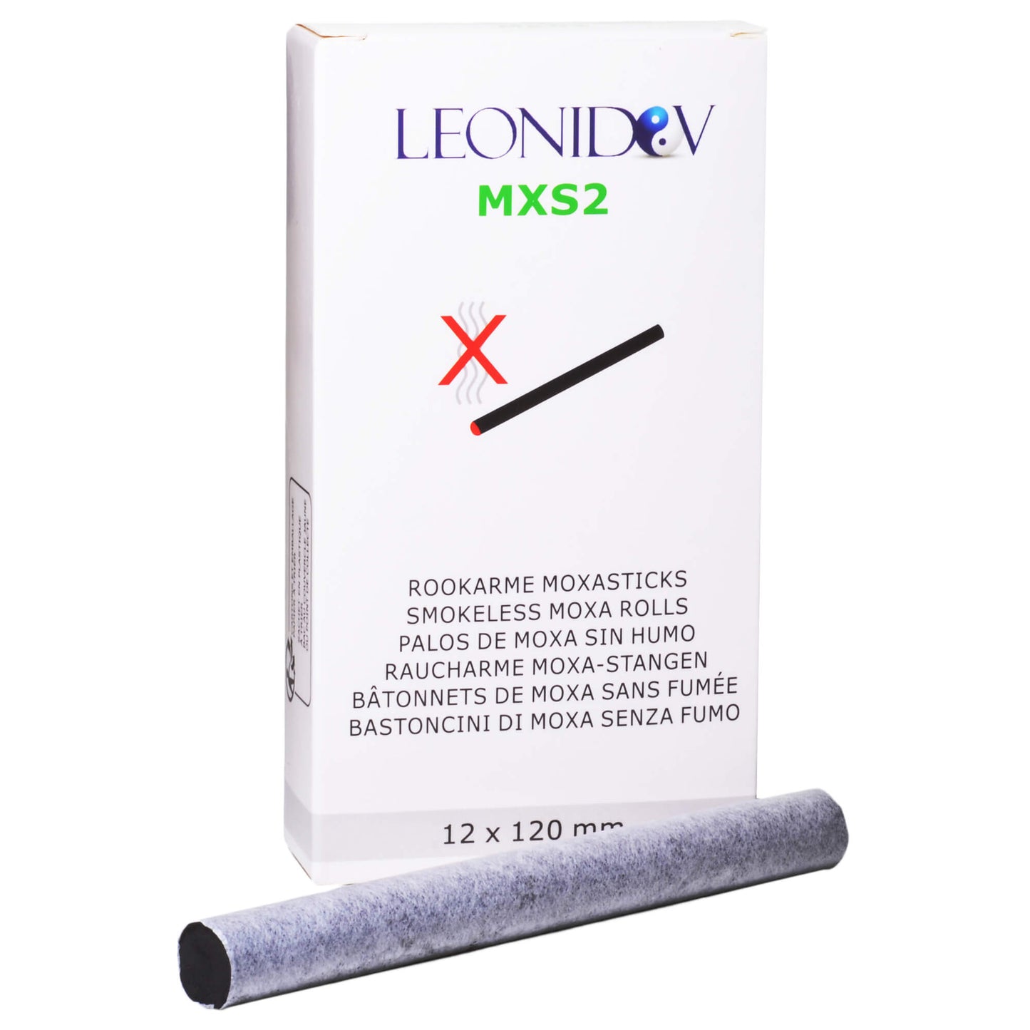 Bastoncini moxa senza fumo 120x12mm - 10 pz.