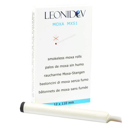 Bastoncini moxa senza fumo 110x12mm - 5 pz.