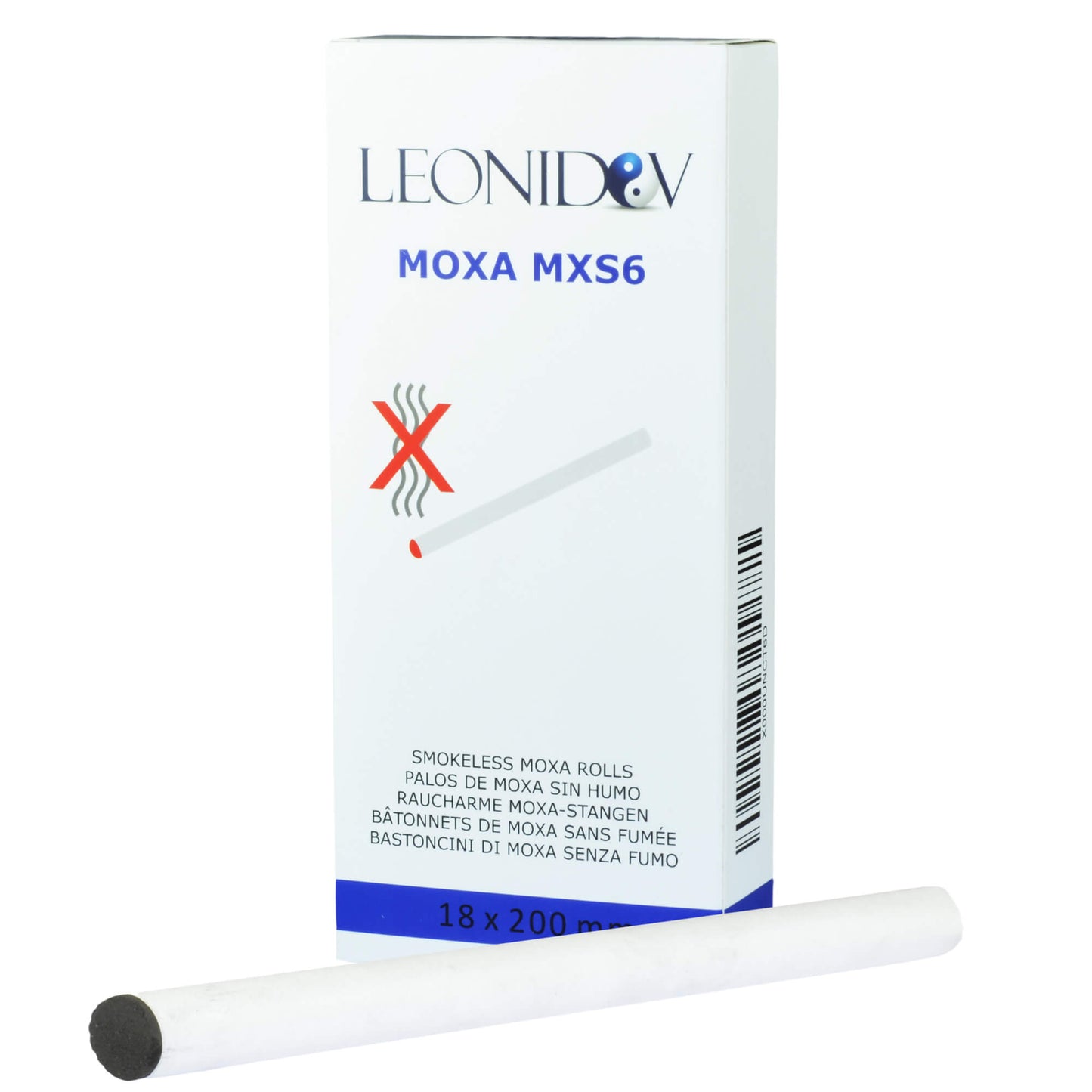 Bastoncini moxa senza fumo 200x18mm - 10 pz.