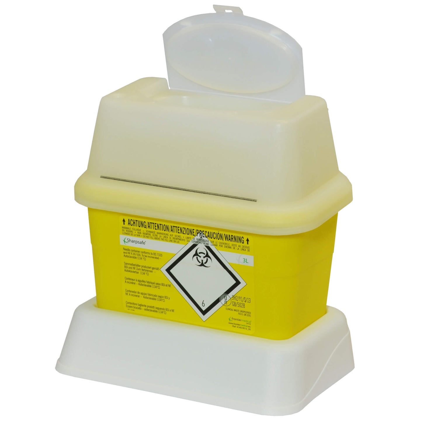 Supporto para contenitore Sharpsafe 2-3 l